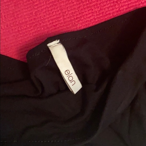 cream and black midi dress - Picture 3 of 3